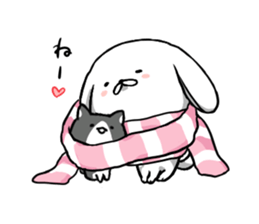 inukoro-san in winter sticker #8483973