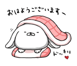 inukoro-san in winter sticker #8483976