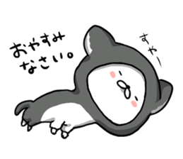 inukoro-san in winter sticker #8483977