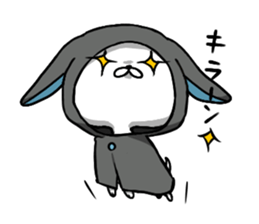 inukoro-san in winter sticker #8483979