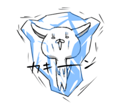 inukoro-san in winter sticker #8483996