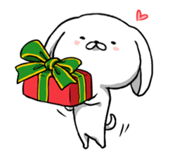 inukoro-san in winter sticker #8484004