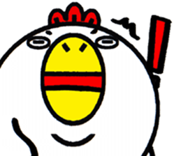Cute Chicken Sticker 3. sticker #8484052