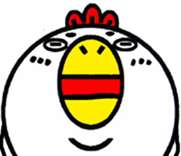 Cute Chicken Sticker 3. sticker #8484061