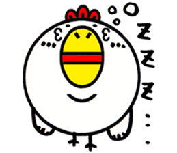 Cute Chicken Sticker 3. sticker #8484063
