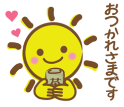 Warmly, Mr. sun, sticker sticker #8484378