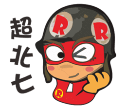 Red Paco 3 ( Taiwan Style ) sticker #8484530