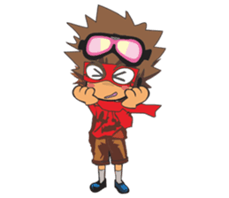 Red Paco 3 ( Taiwan Style ) sticker #8484556