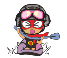 Red Paco 3 ( Taiwan Style ) sticker #8484565