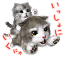 Cu Mofu Kitten3 sticker #8485117