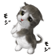 Cu Mofu Kitten3 sticker #8485119