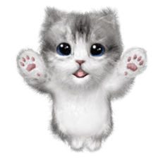 Cu Mofu Kitten3 sticker #8485129