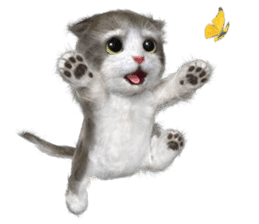 Cu Mofu Kitten3 sticker #8485130