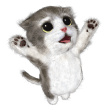 Cu Mofu Kitten3 sticker #8485133