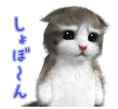Cu Mofu Kitten3 sticker #8485136