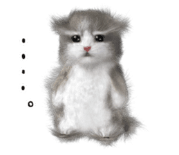 Cu Mofu Kitten3 sticker #8485139