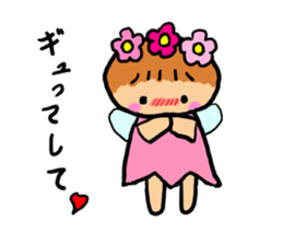 Popochan of the fairy of the flower sticker #8485354
