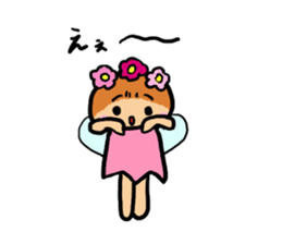 Popochan of the fairy of the flower sticker #8485379