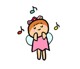 Popochan of the fairy of the flower sticker #8485384