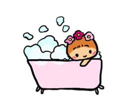 Popochan of the fairy of the flower sticker #8485385