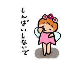 Popochan of the fairy of the flower sticker #8485387