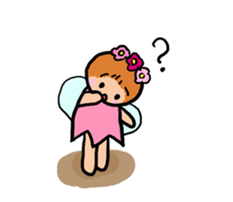 Popochan of the fairy of the flower sticker #8485389