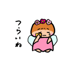 Popochan of the fairy of the flower sticker #8485390