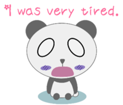 A Panda's Day-to-Day Life sticker #8485553