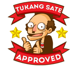 Dul Karim Satay sticker #8485646