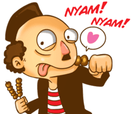 Dul Karim Satay sticker #8485670