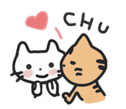 Cat lovers sticker #8486019