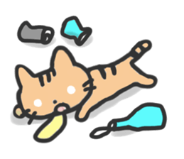 Cat lovers sticker #8486034