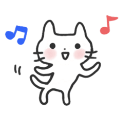 Cat lovers sticker #8486039