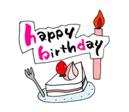 writing brush girl  vol.8 sticker #8486135