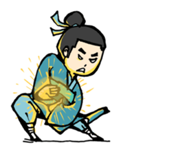 kung fu man ! sticker #8486670