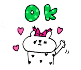 Handwriting KUMAKO sticker #8487098