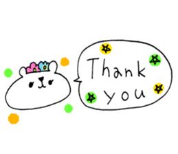 Handwriting KUMAKO sticker #8487101