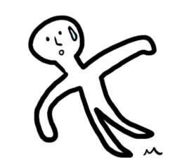 The sticker which is easy to use! sticker #8487219