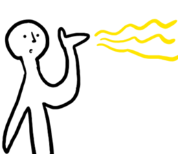 The sticker which is easy to use! sticker #8487233