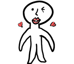 The sticker which is easy to use! sticker #8487238