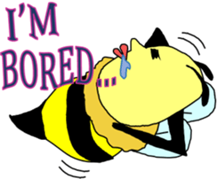 A sexy bee 2 sticker #8487661