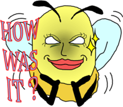 A sexy bee 2 sticker #8487664