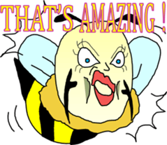 A sexy bee 2 sticker #8487673