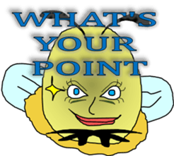 A sexy bee 2 sticker #8487680