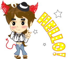 Lady six to fun sticker #8488458