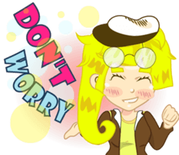 Lady six to fun sticker #8488473