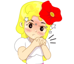 Lady six to fun sticker #8488495