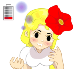 Lady six to fun sticker #8488496