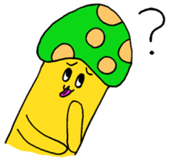 Cool mushroom sticker modified version sticker #8488627