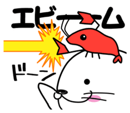 Japanese joke loves seal~and sea friend~ sticker #8488768